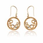 Pendientes de aro de oro - Imagen 3